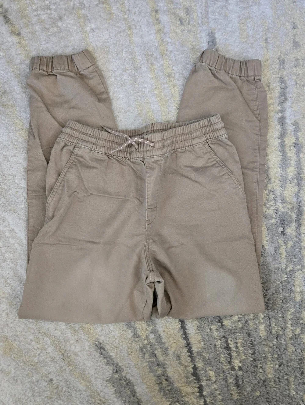 Carter's Tan Elastic Waist Joggers